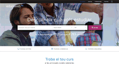 Desktop Screenshot of educaweb.cat