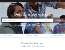 Tablet Screenshot of educaweb.mx
