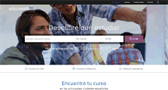 Desktop Screenshot of educaweb.com
